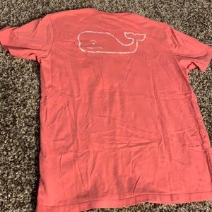 vineyard Vines - coral tee